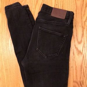Madewell skinny skinny high rise jeans